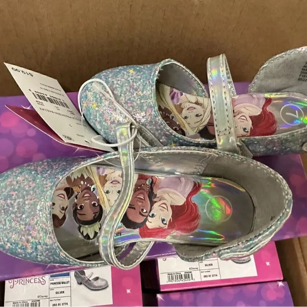 Disney Princess Girls Toddler Ballet Dress Shoes